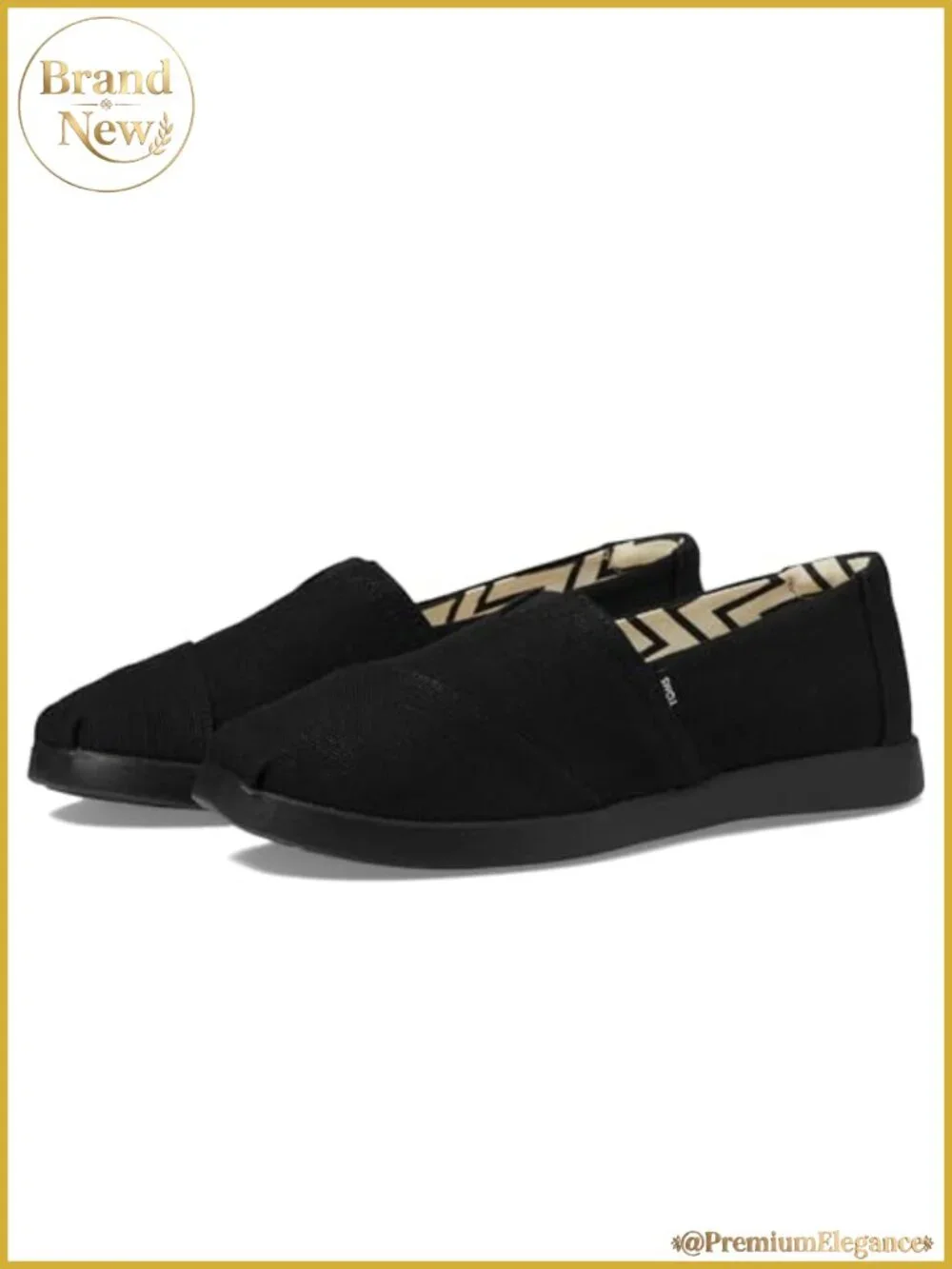 Women's Slip-On Espadrille Loafers, Canvas, Memory Foam Insole, Relaxed Fit